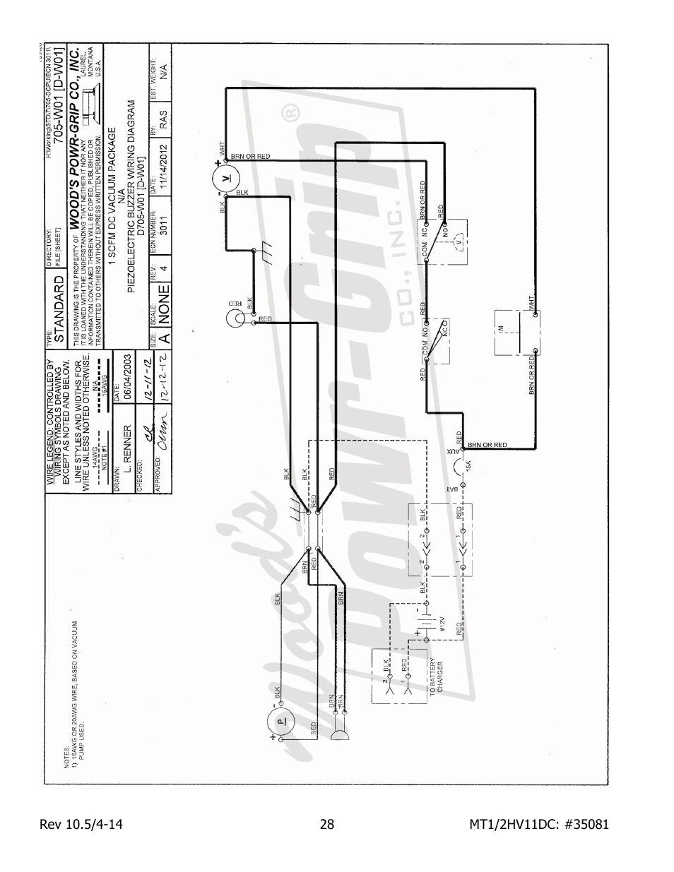 Wood’s Powr-Grip MT1HV11DC User Manual | Page 30 / 30