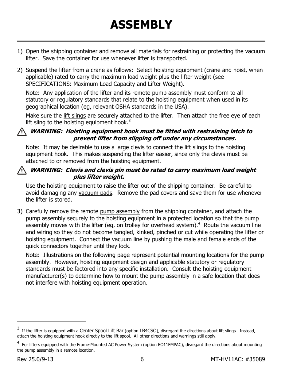Assembly | Wood’s Powr-Grip MT10FS10TAC User Manual | Page 8 / 26