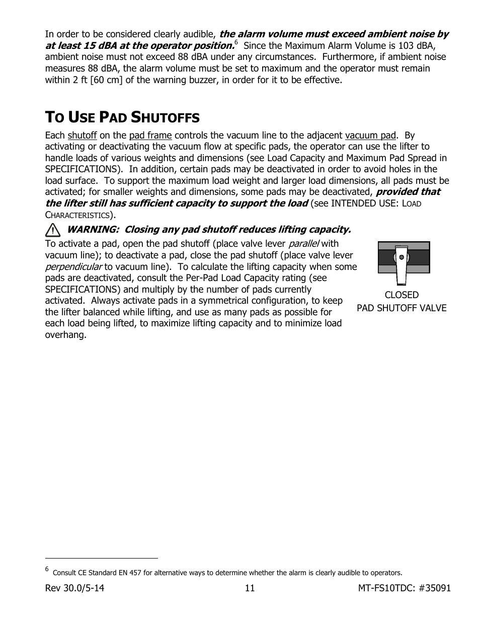 Hutoffs | Wood’s Powr-Grip MT10FS10TDC User Manual | Page 13 / 36