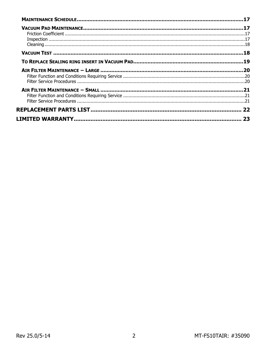 Wood’s Powr-Grip MT10FS10TAIR User Manual | Page 4 / 25