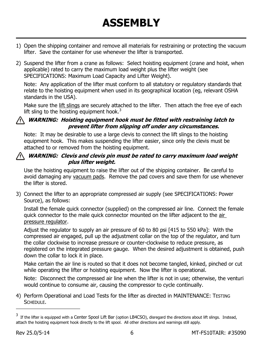 Assembly | Wood’s Powr-Grip MT10FS10TAIR User Manual | Page 8 / 25