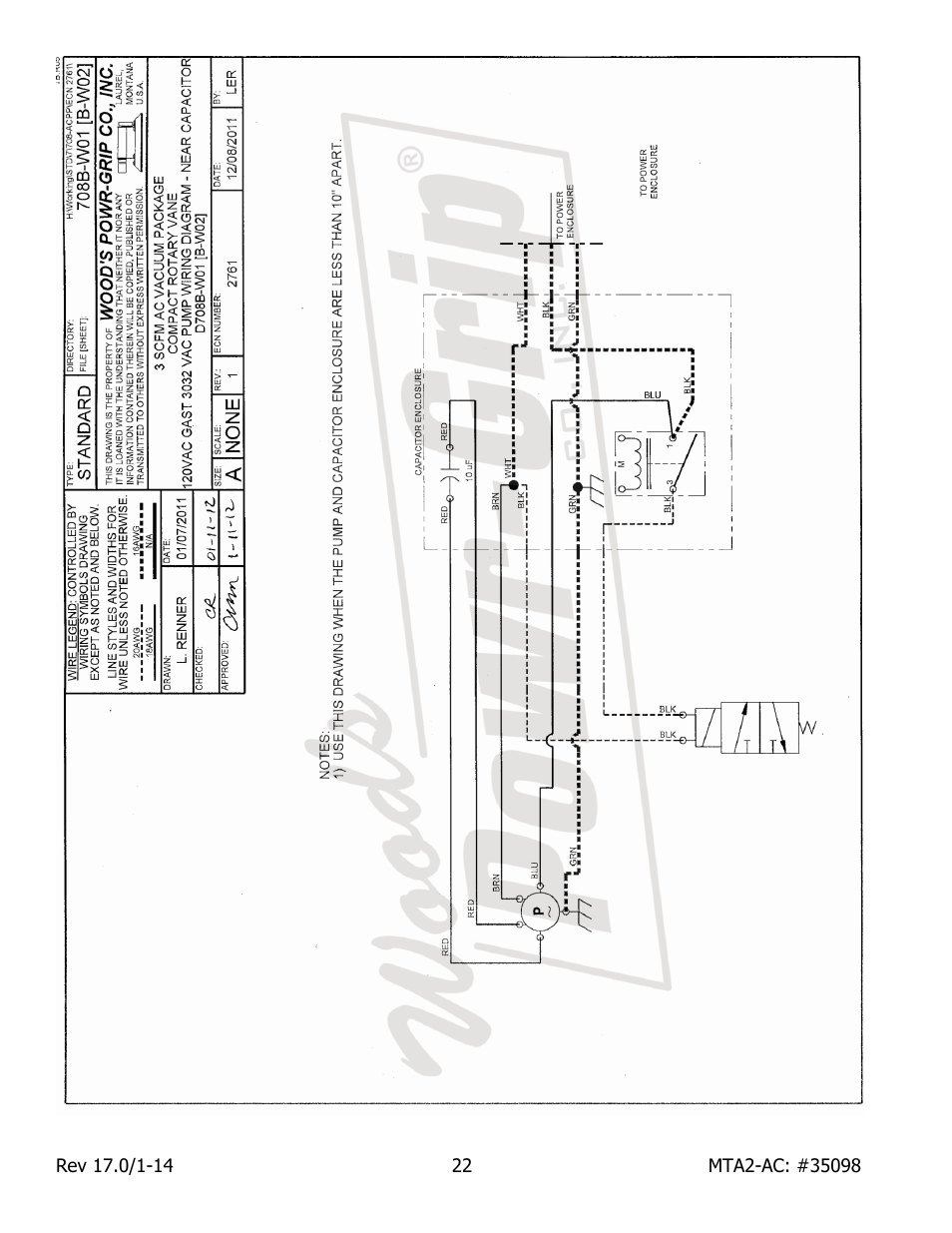 Wood’s Powr-Grip MTA2HV11AC User Manual | Page 24 / 27