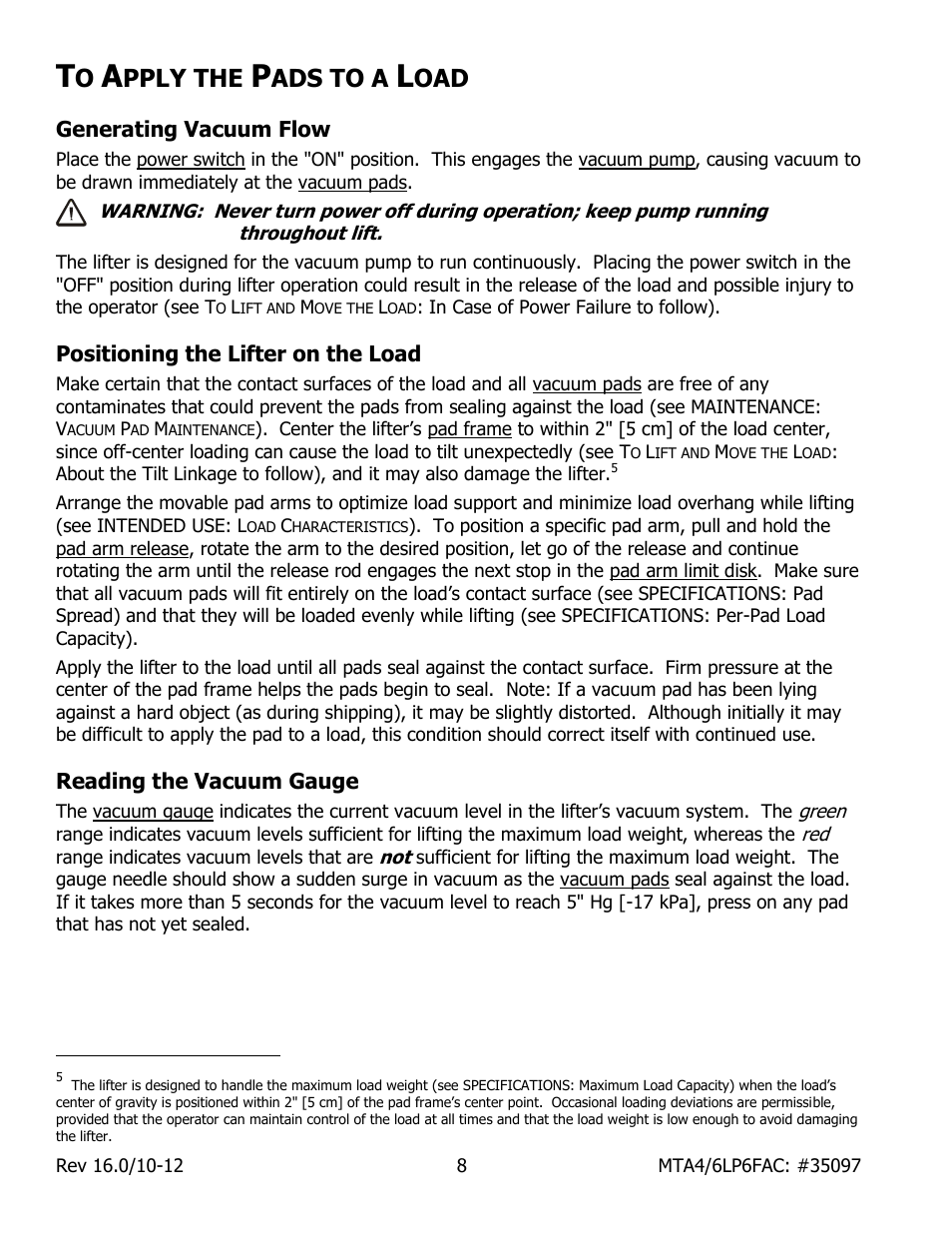 Pply the, Ads to a | Wood’s Powr-Grip MTA6LP6FAC User Manual | Page 10 / 21