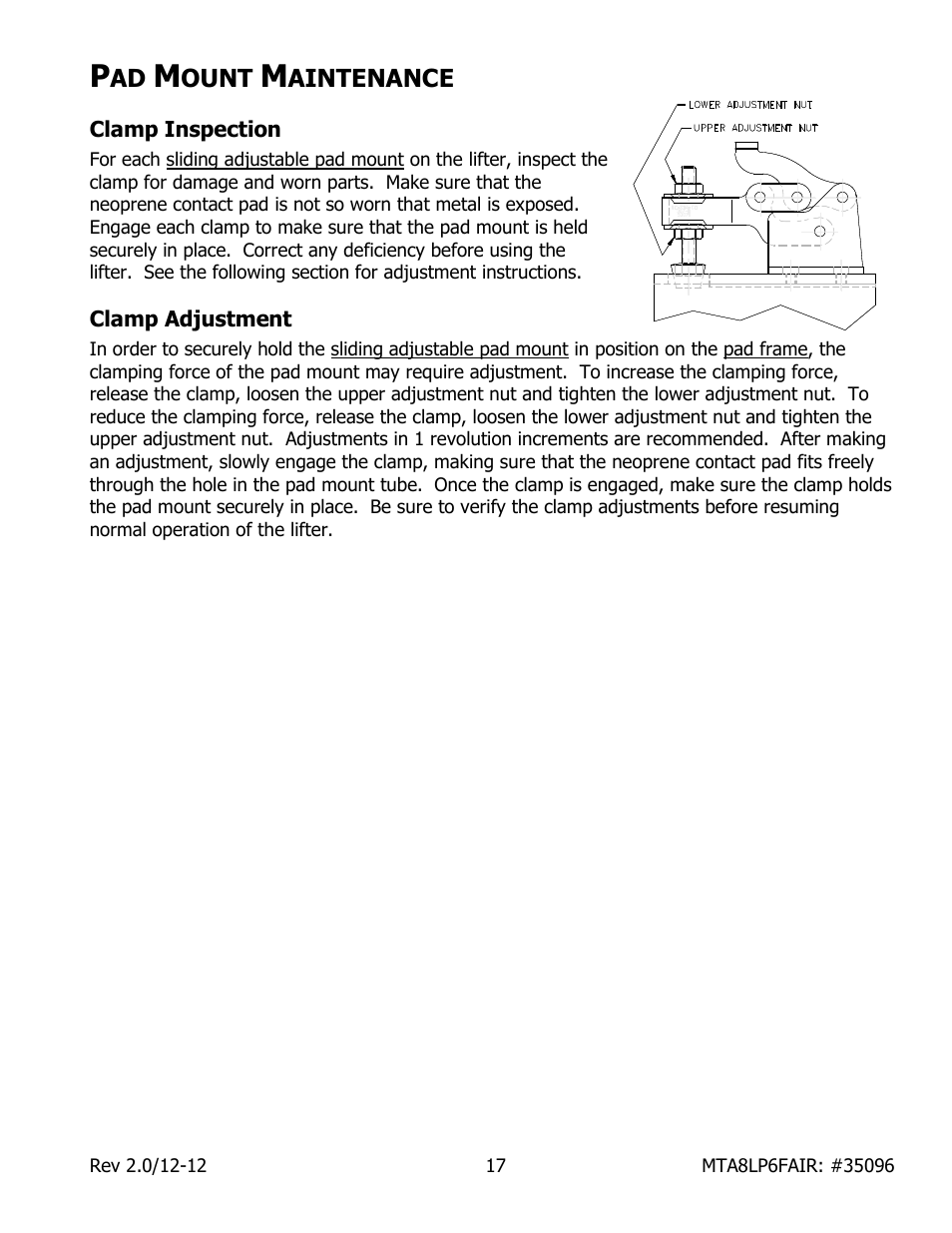 Wood’s Powr-Grip MTA8LP6FAIR User Manual | Page 19 / 22