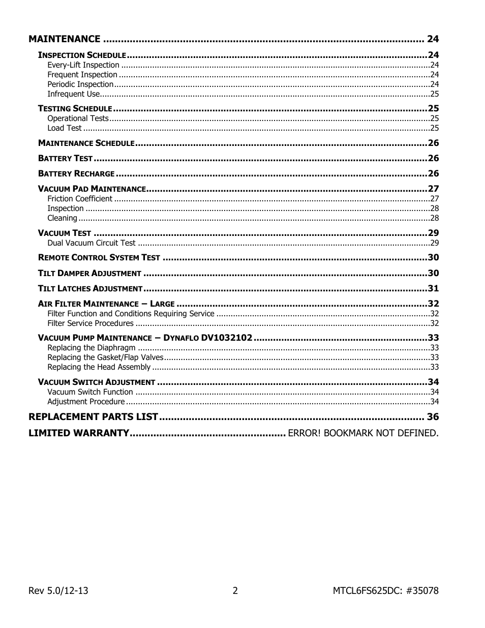 Wood’s Powr-Grip MTCL6FS625DC User Manual | Page 4 / 42