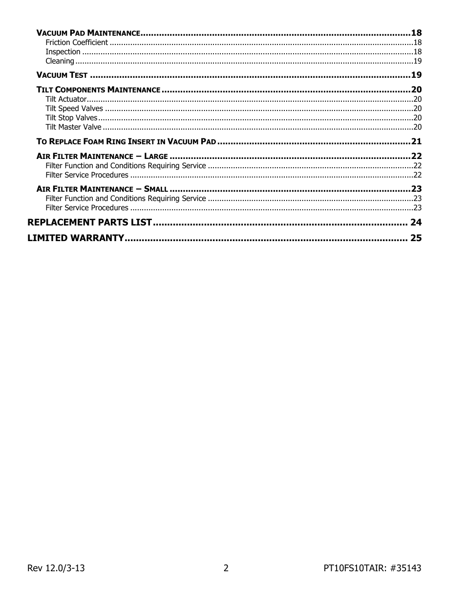 Wood’s Powr-Grip PT10FS10TAIR User Manual | Page 4 / 28
