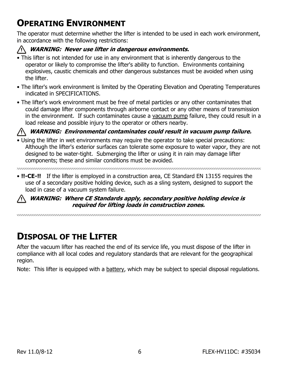 Wood’s Powr-Grip FLEX5HV11DC User Manual | Page 8 / 27