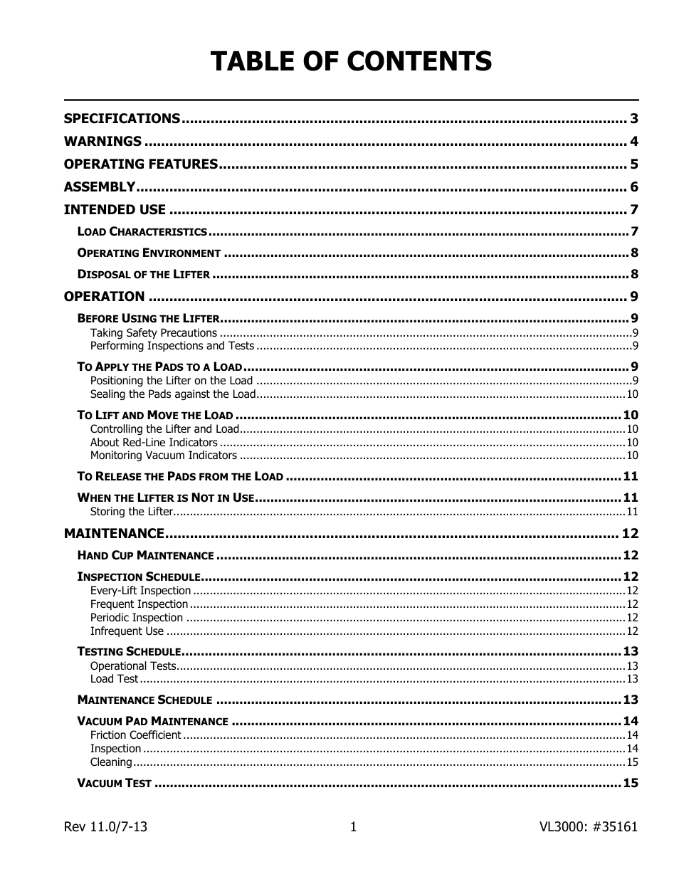 Wood’s Powr-Grip VL3000L User Manual | Page 3 / 20