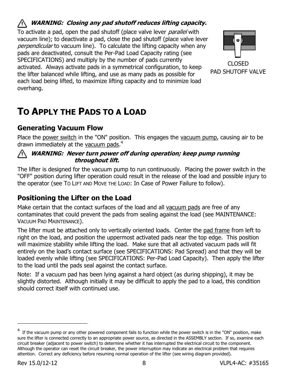 Pply the, Ads to a | Wood’s Powr-Grip VLPL411LAC User Manual | Page 10 / 23