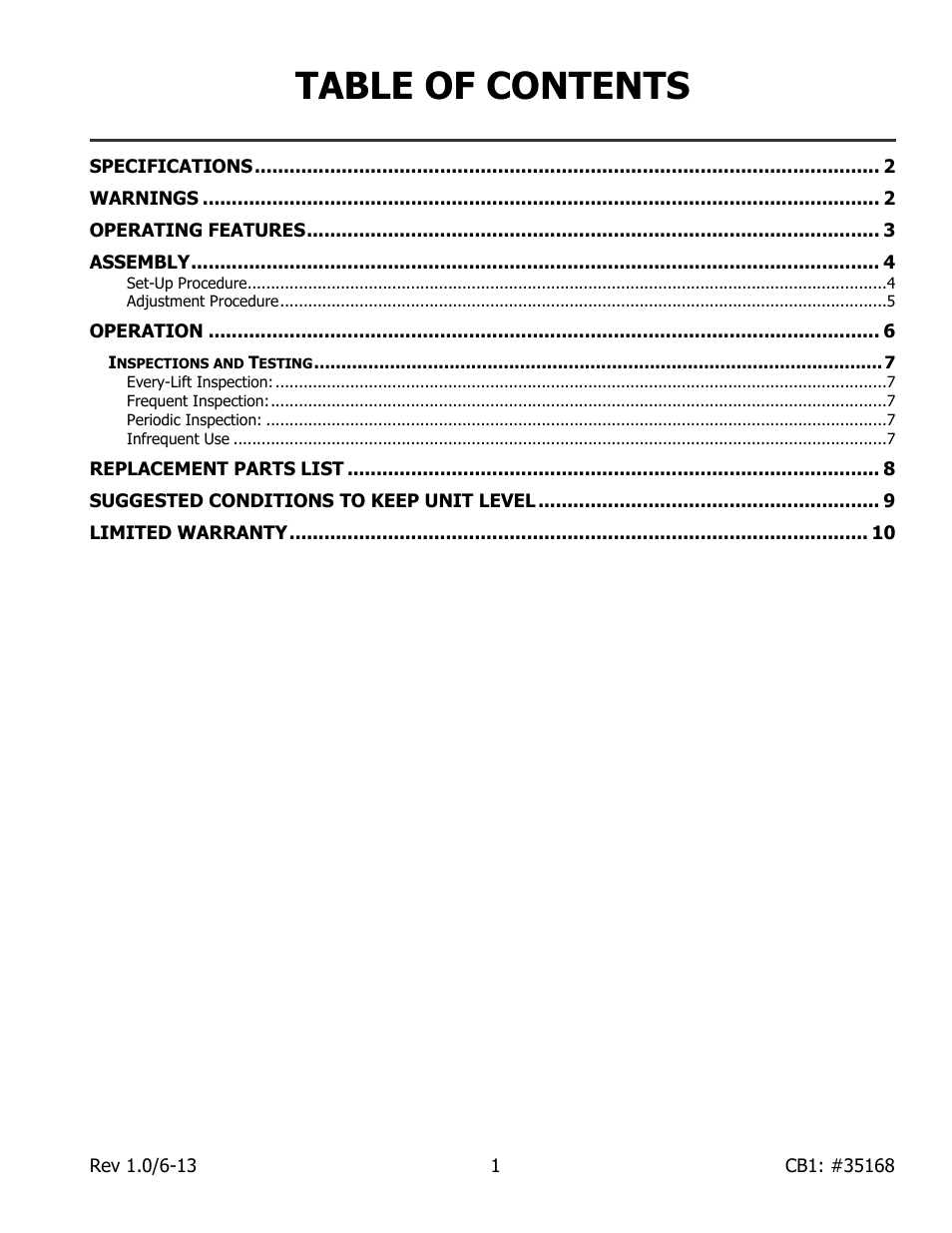 Wood’s Powr-Grip CB1 User Manual | Page 3 / 12