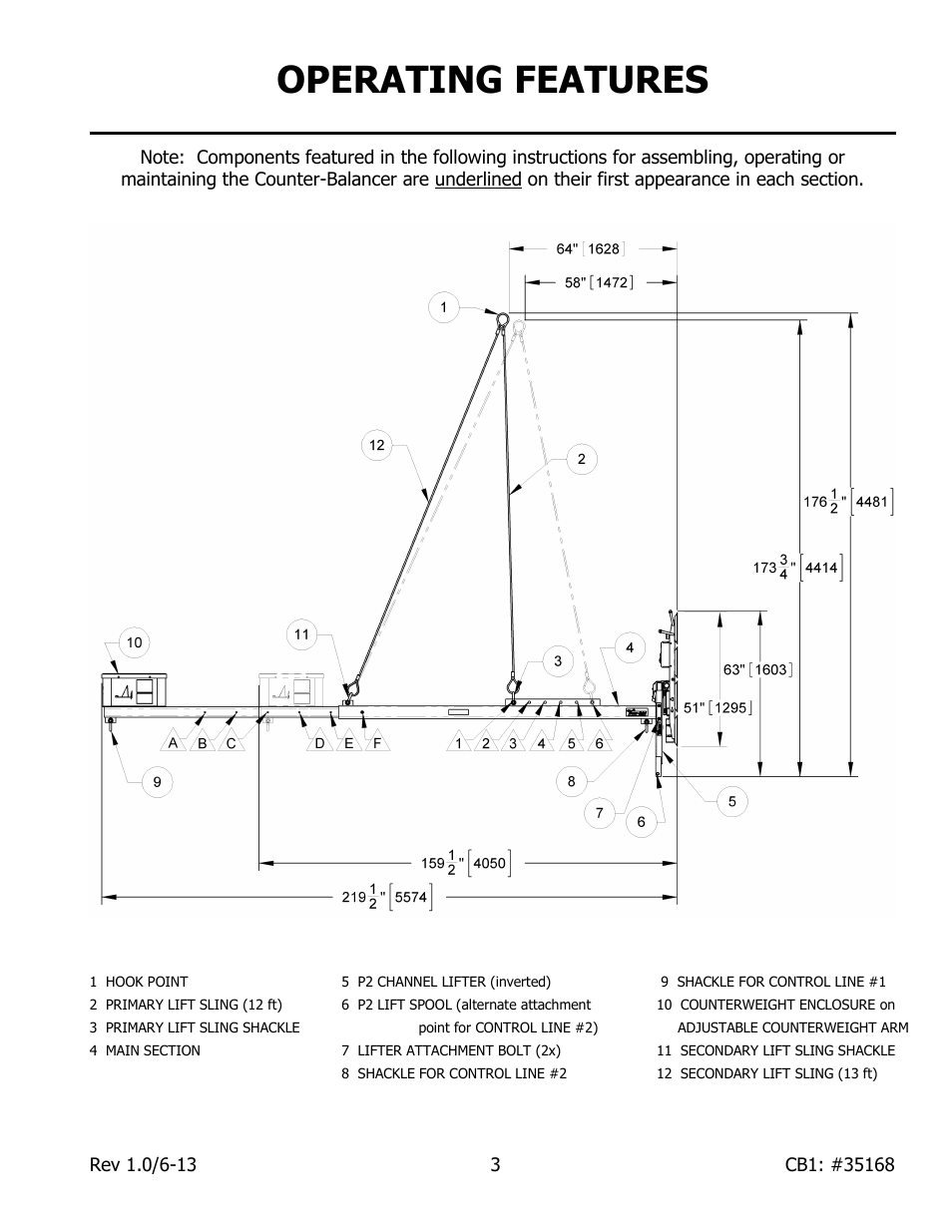 Operating features | Wood’s Powr-Grip CB1 User Manual | Page 5 / 12
