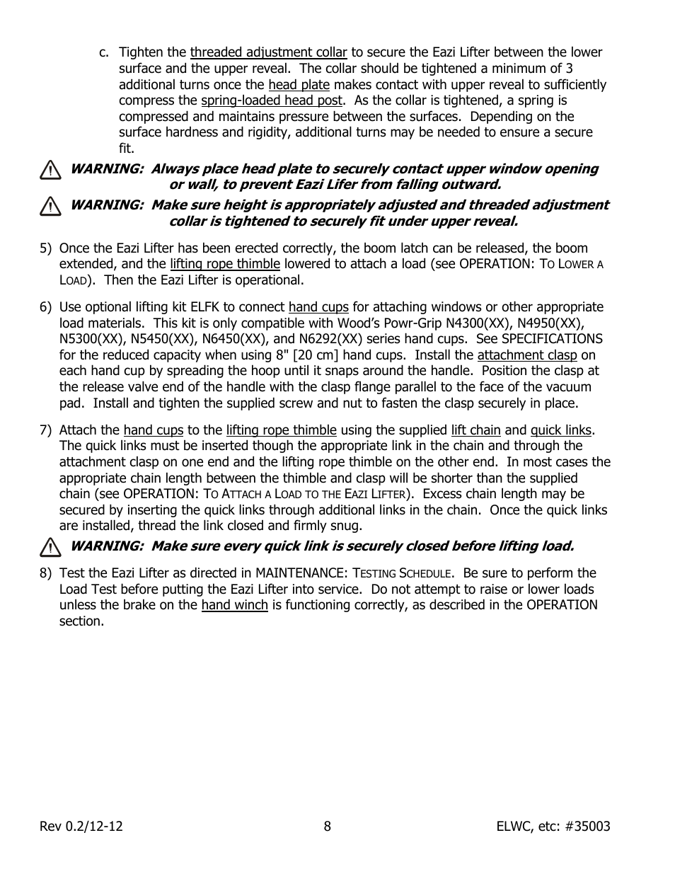 Wood’s Powr-Grip EL Series User Manual | Page 10 / 26