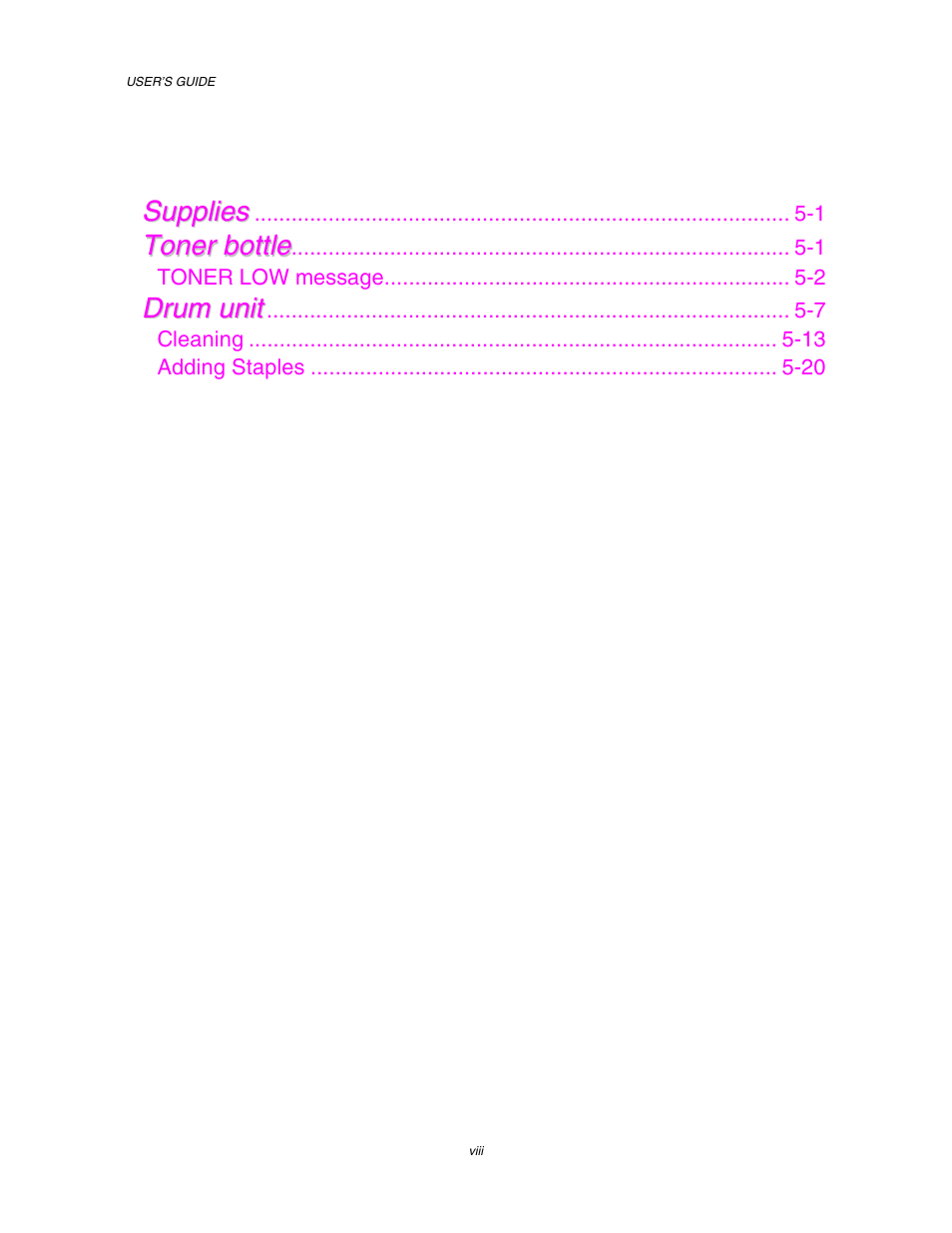 Brother HL-3260N User Manual | Page 12 / 276