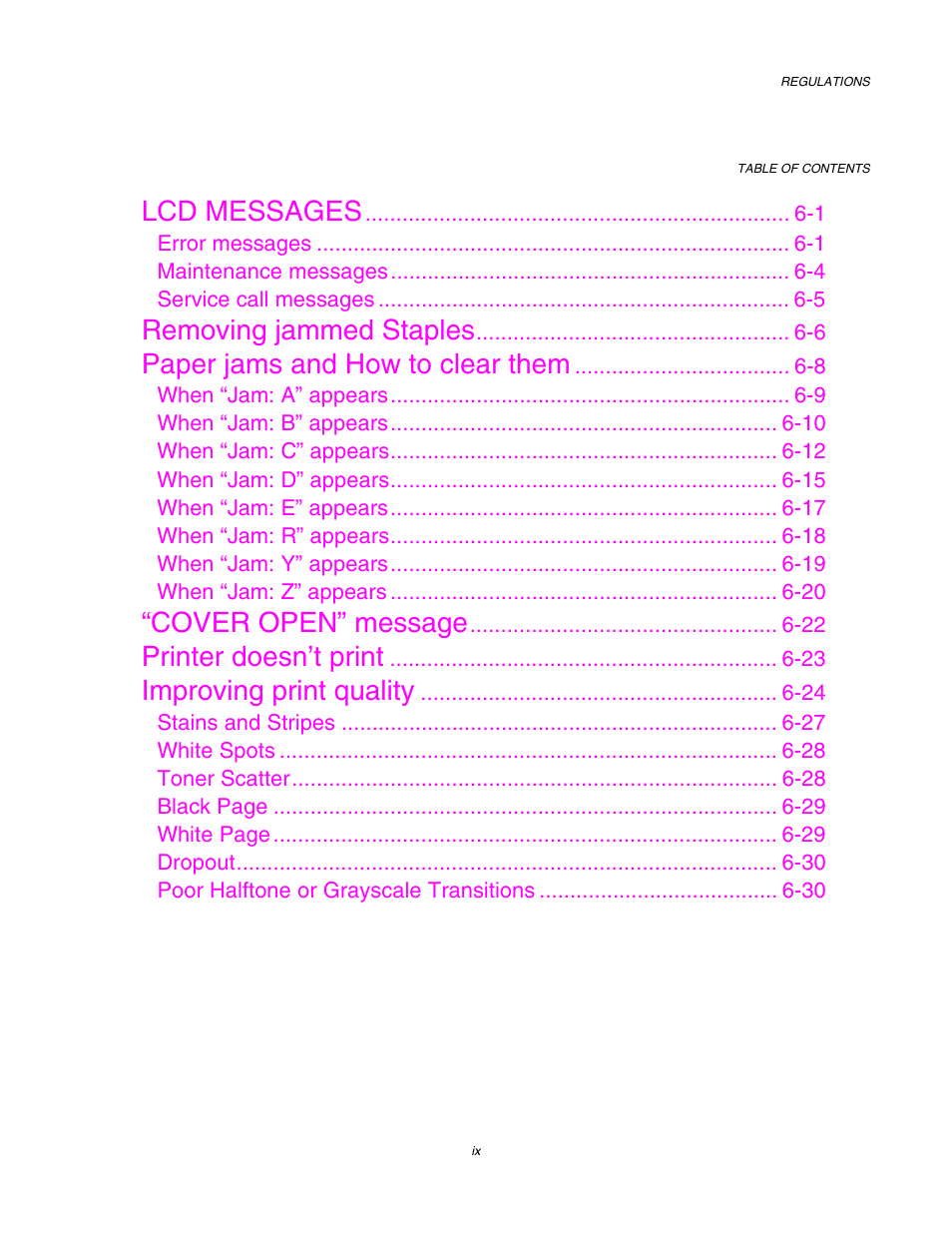 Brother HL-3260N User Manual | Page 13 / 276