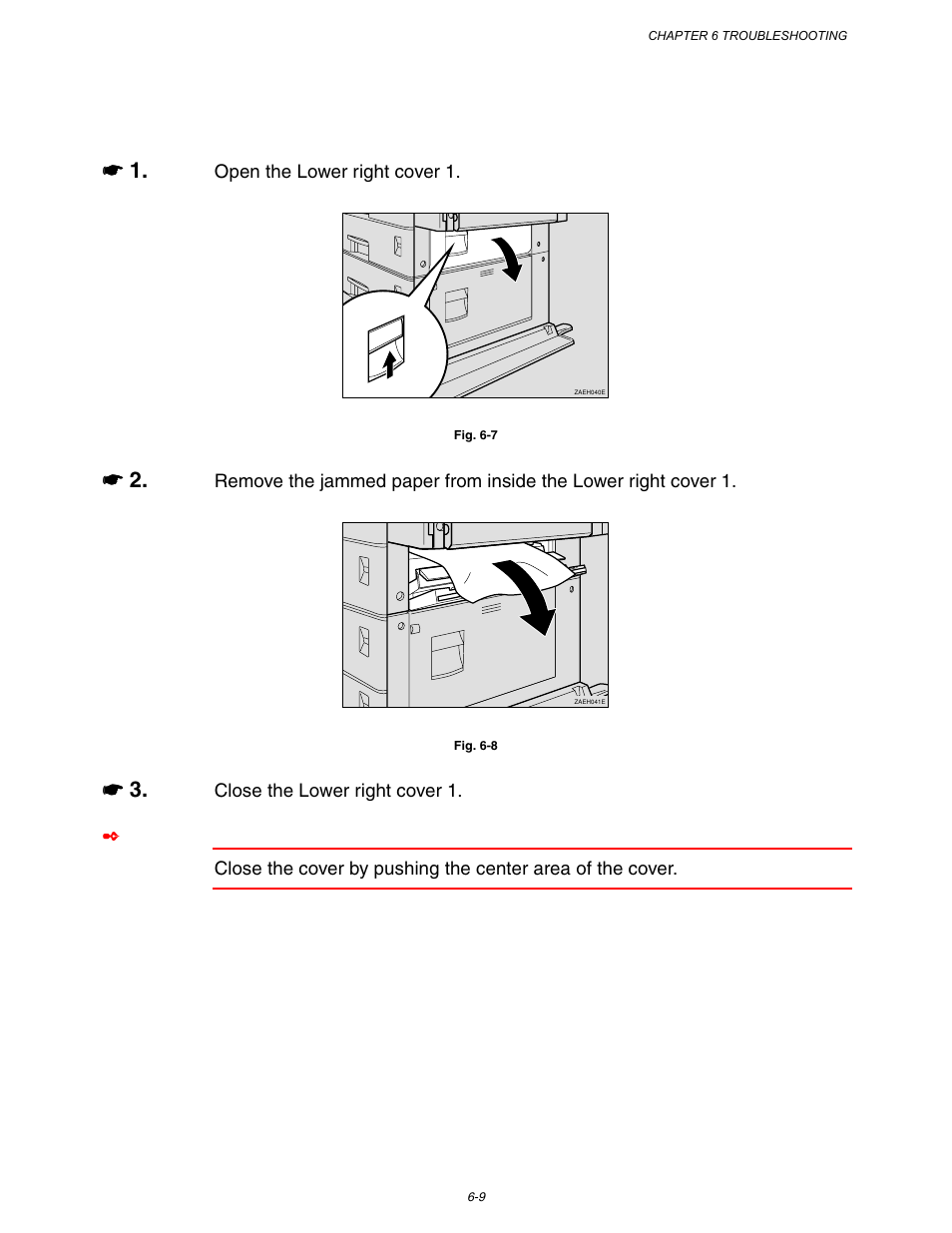 When ˝jam: a˛ appears, When “jam: a” appears -9 | Brother HL-3260N User Manual | Page 220 / 276