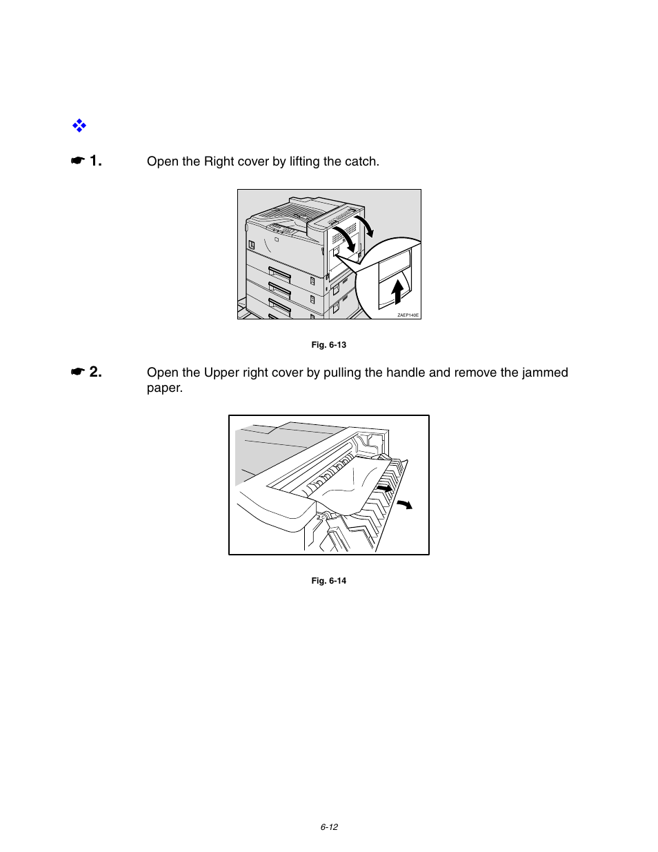 When ˝jam: c˛ appears, When the interchange unit is not installed, When “jam: c” appears -12 | Brother HL-3260N User Manual | Page 223 / 276
