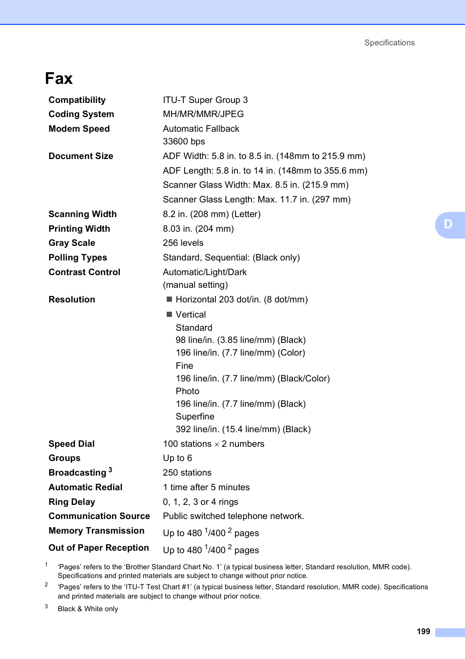 Brother MFC-790CW User Manual | Page 215 / 240