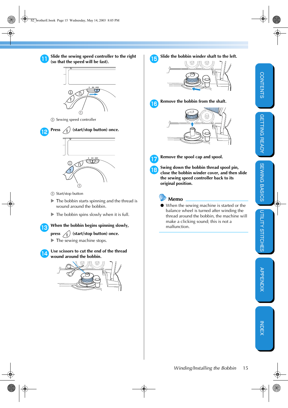 Brother CS-8060 User Manual | Page 21 / 116