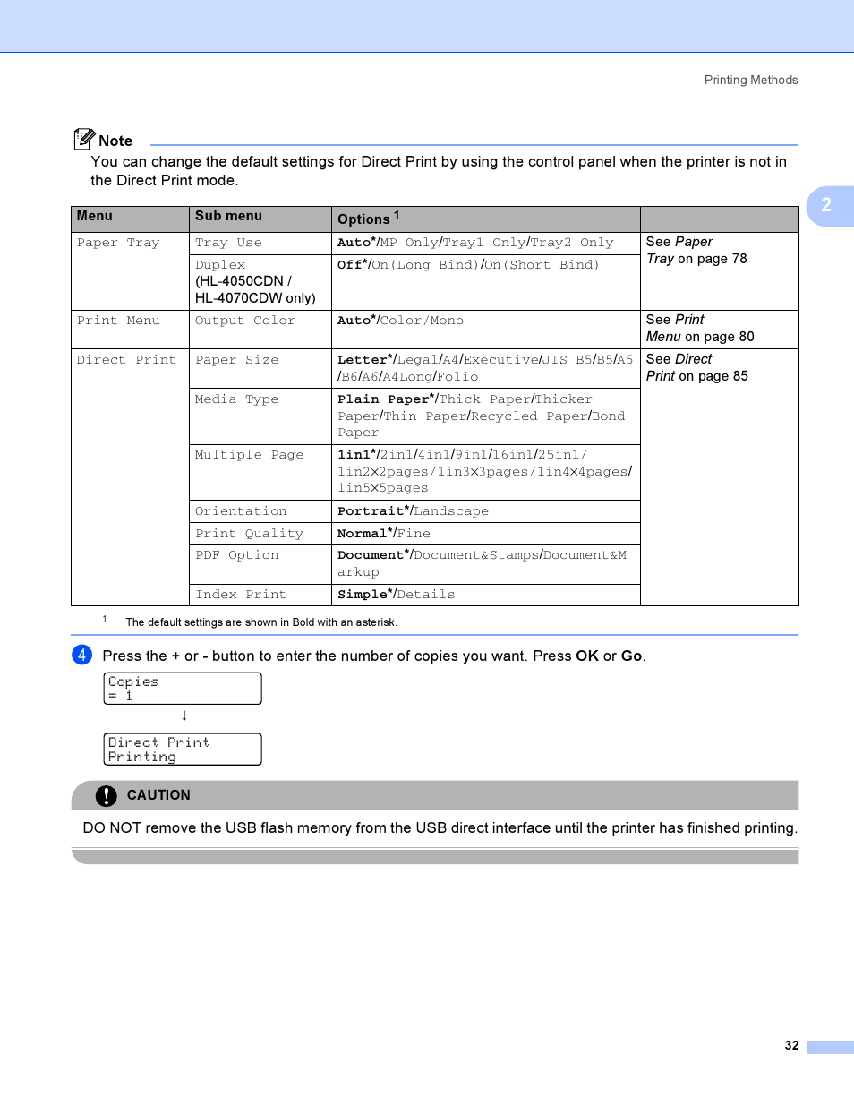 Brother HL-4050CDN  EN User Manual | Page 41 / 211