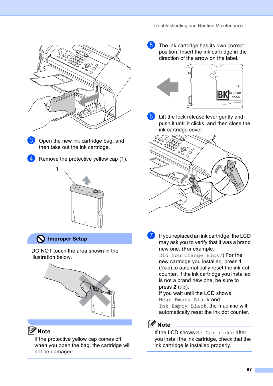 Brother FAX-1355 User Manual | Page 97 / 127