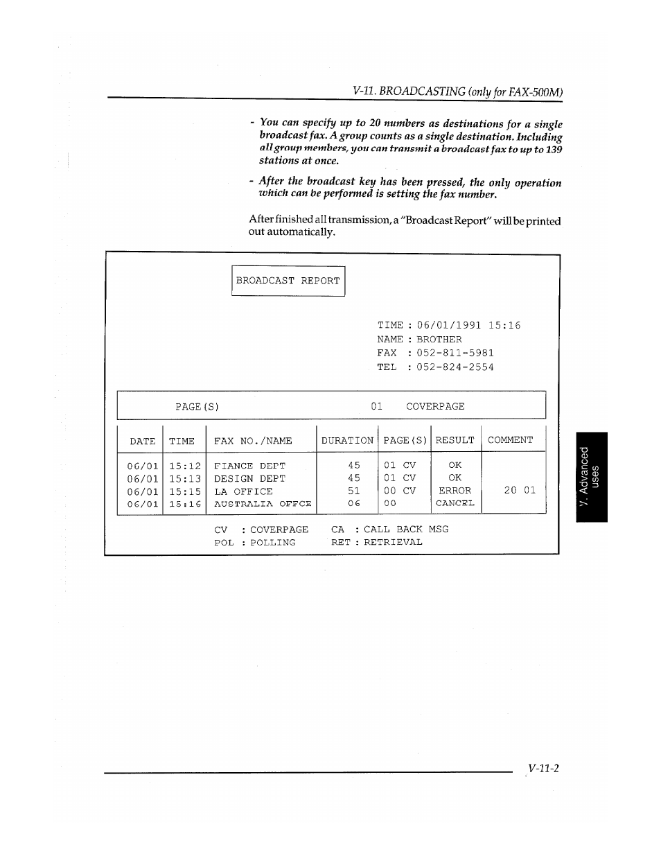 Brother Fax-410M User Manual | Page 123 / 164