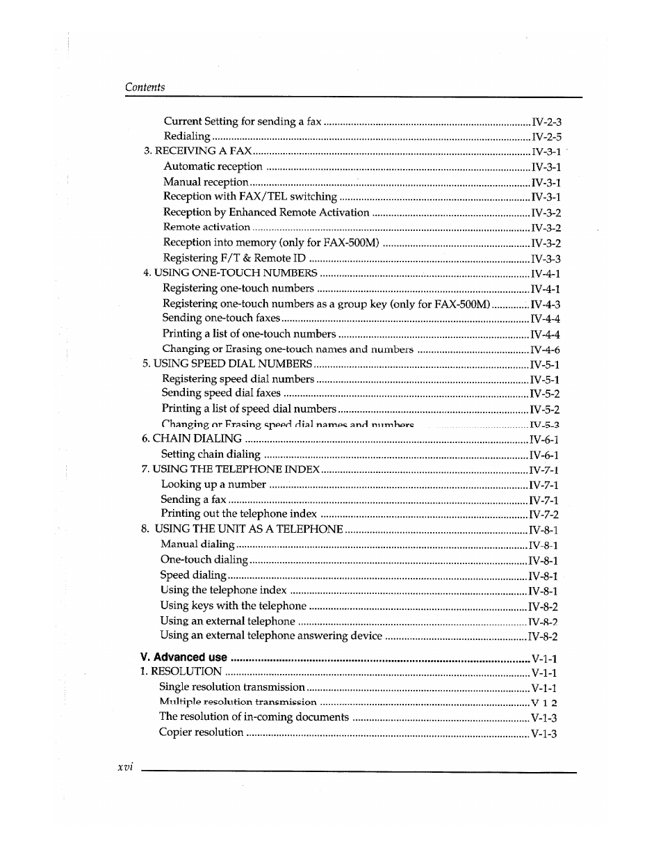Brother Fax-410M User Manual | Page 18 / 164