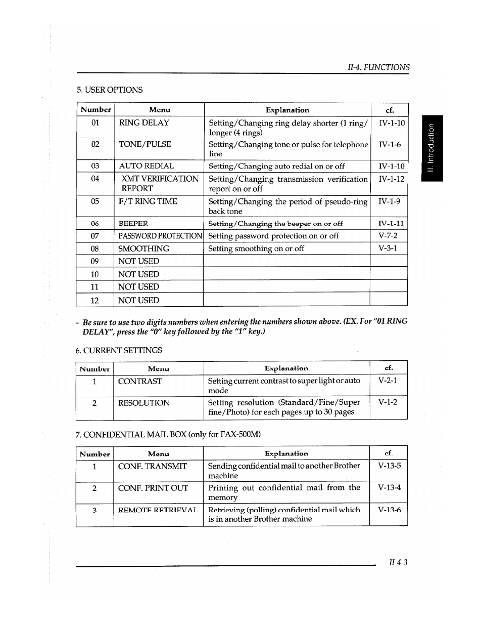 Brother Fax-410M User Manual | Page 37 / 164