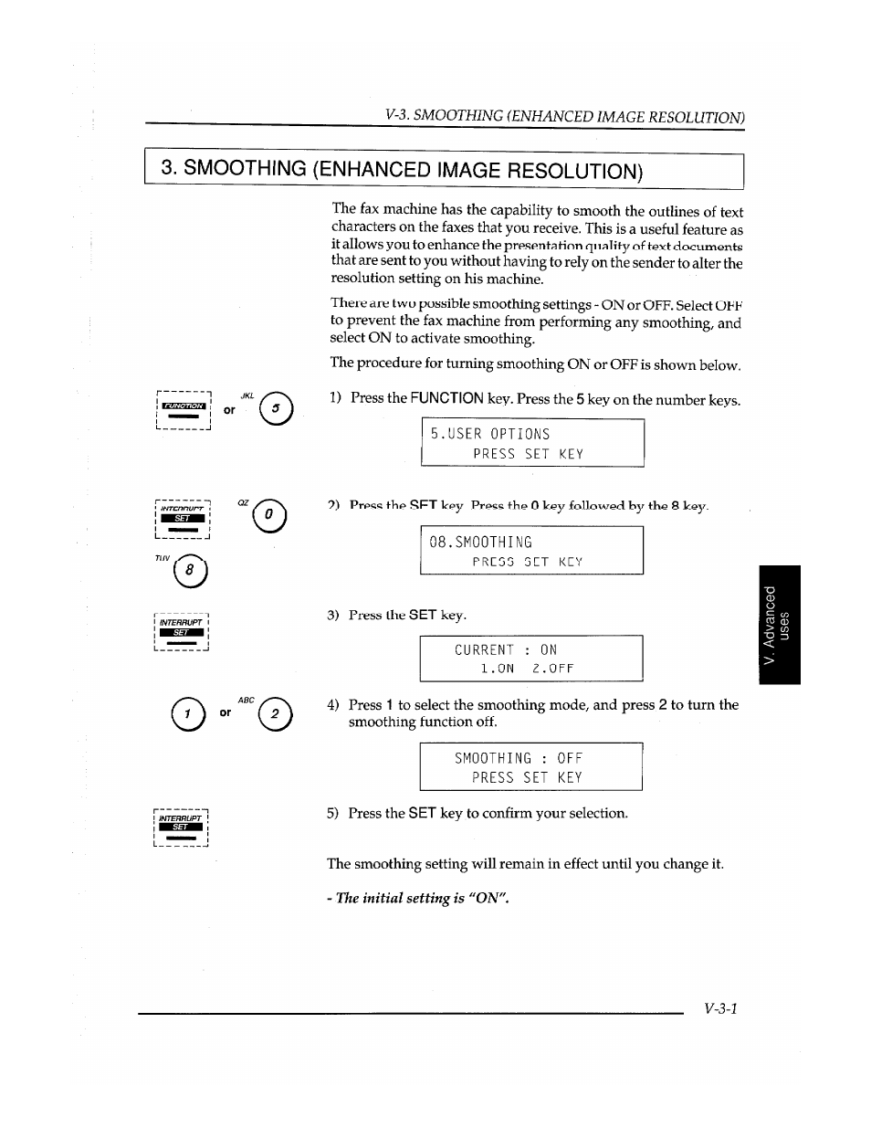 Smoothing (enhanced image resolution) | Brother Fax-410M User Manual | Page 97 / 164