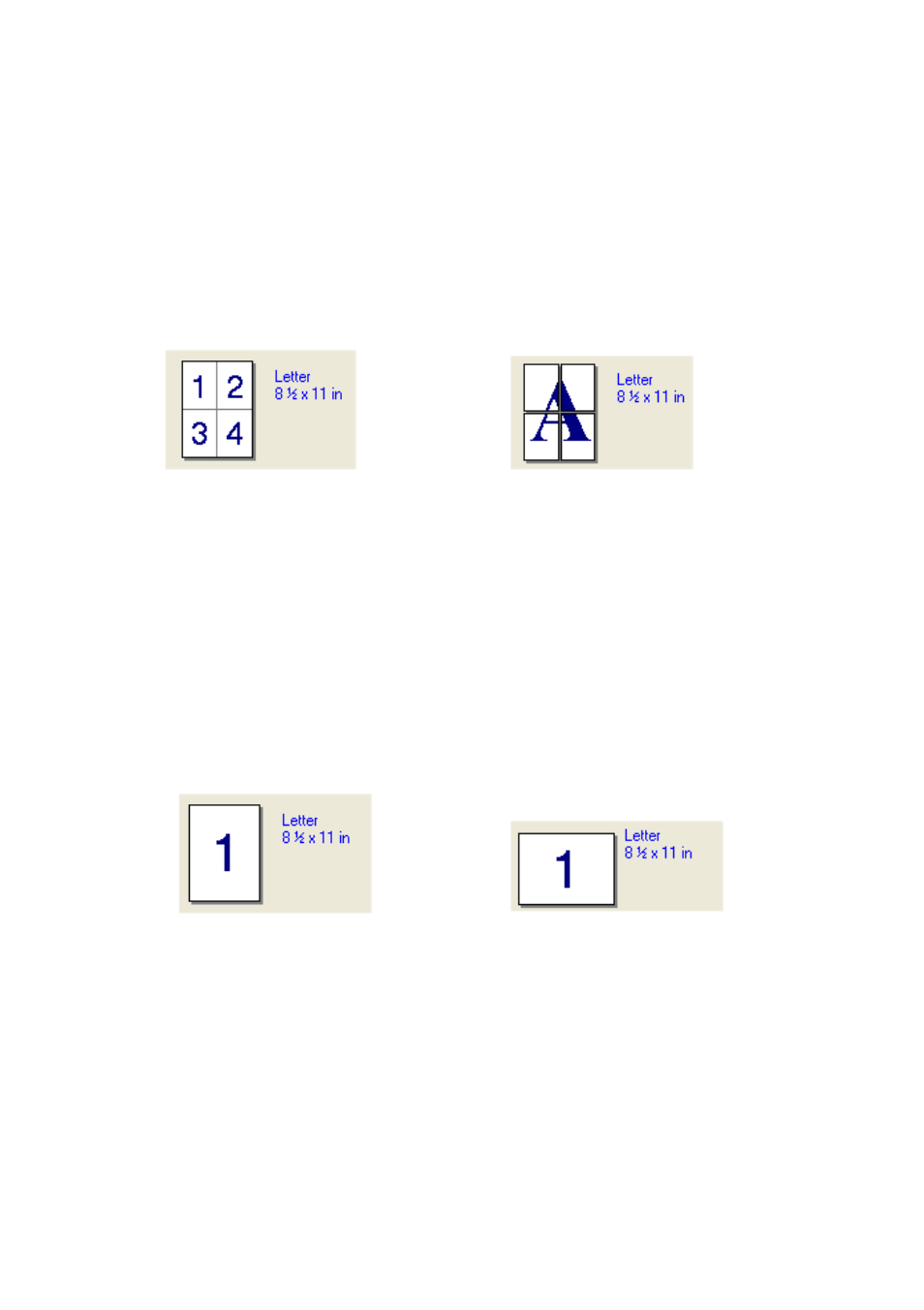 Paper size, Orientation, Multiple page | Brother DCP8020 User Manual | Page 98 / 282