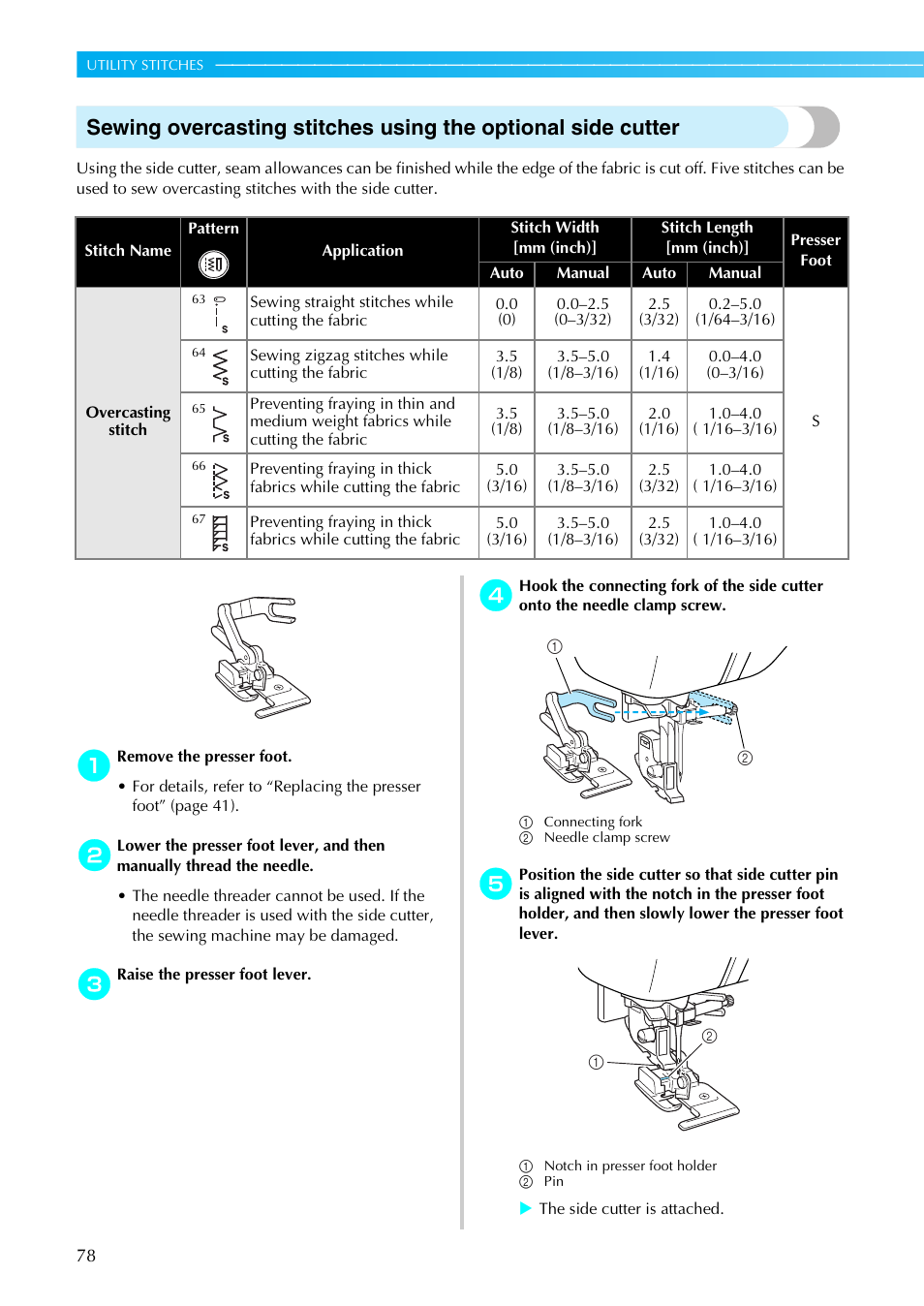 Brother NX-450 User Manual | Page 79 / 155