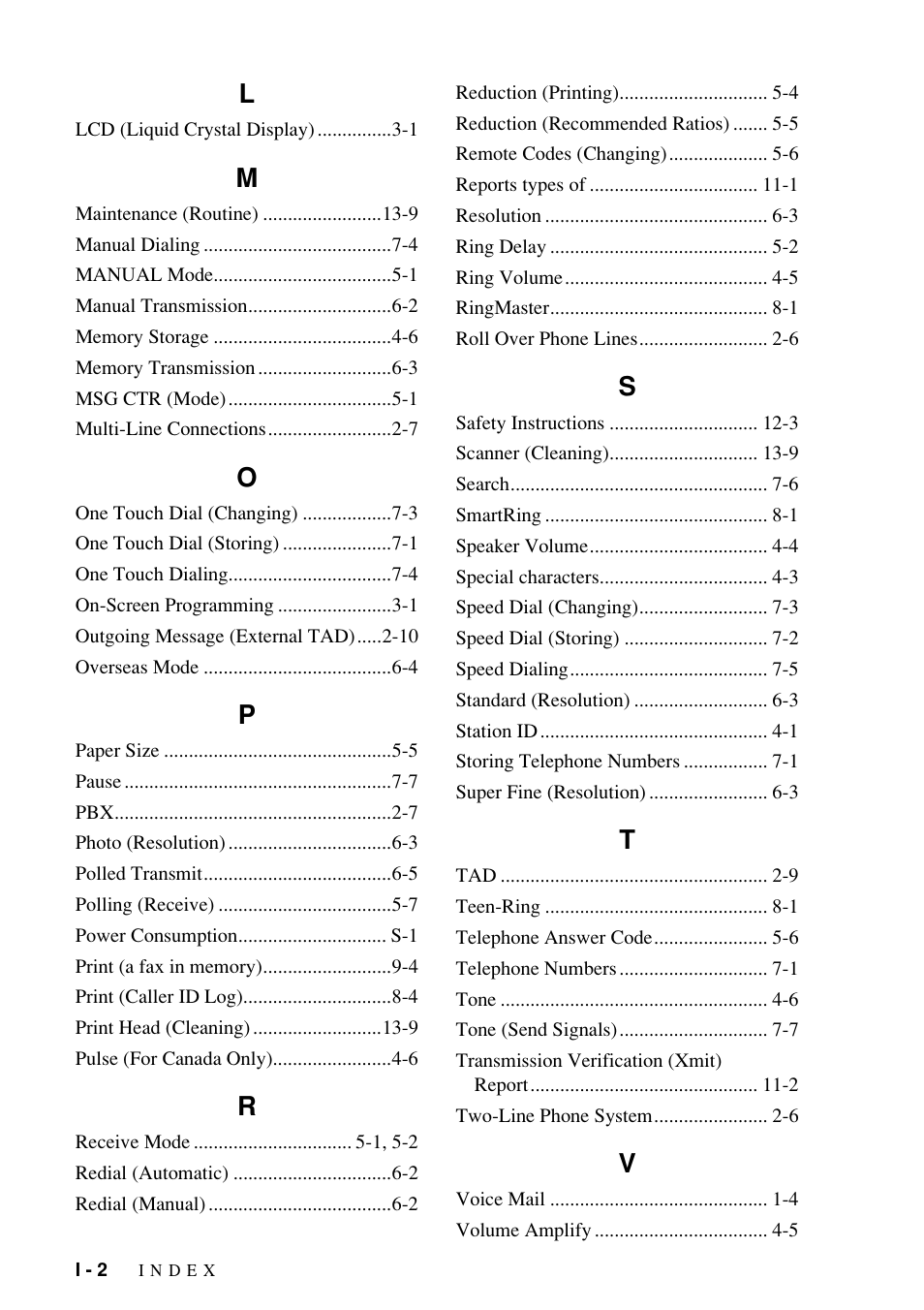 Brother Fax-885MC User Manual | Page 102 / 108