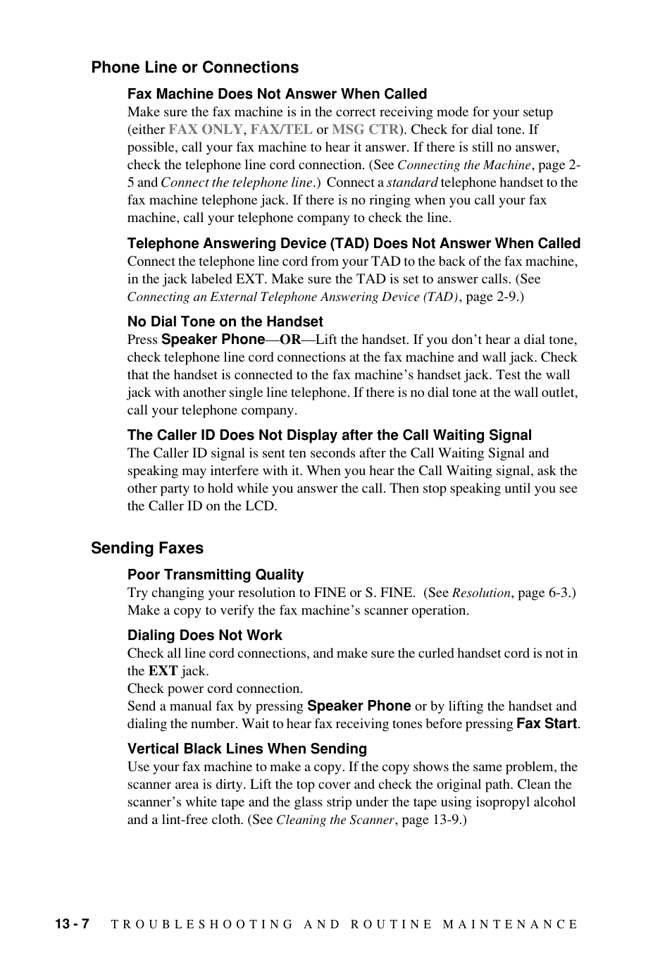 Brother Fax-885MC User Manual | Page 96 / 108
