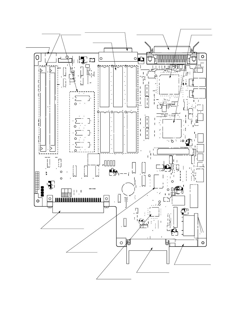 Iii - 5, Rom2l, Rom1l | Rom0l rom1h cn3, Rom2h, Rom 0h | Brother HL-1260 User Manual | Page 142 / 483