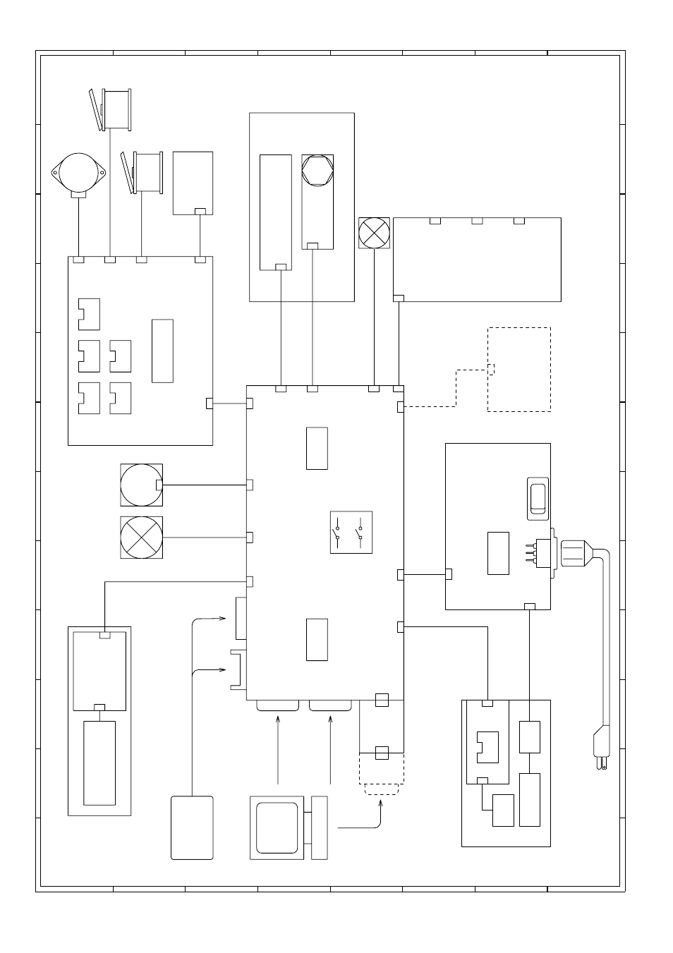Appendix 1. engine block diagram | Brother HL-1260 User Manual | Page 167 / 483