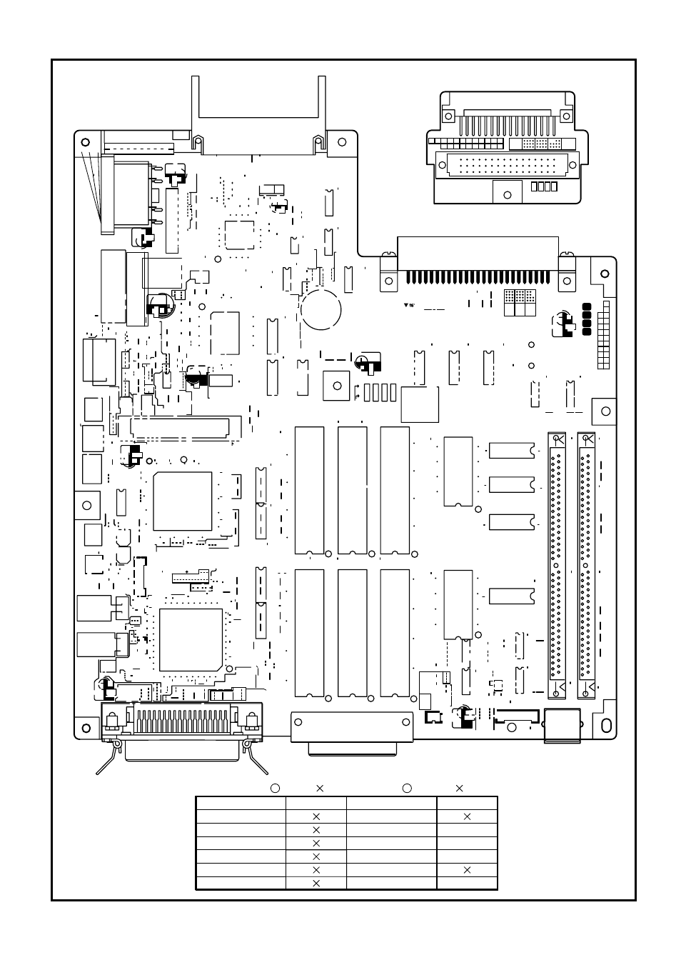 6 . main pcb, israel, Rom1l rom2l, Rom1l | Rom0l rom1h cn3, Rom2h rom1h, Rom 0h, Odd), Even ) | Brother HL-1260 User Manual | Page 197 / 483