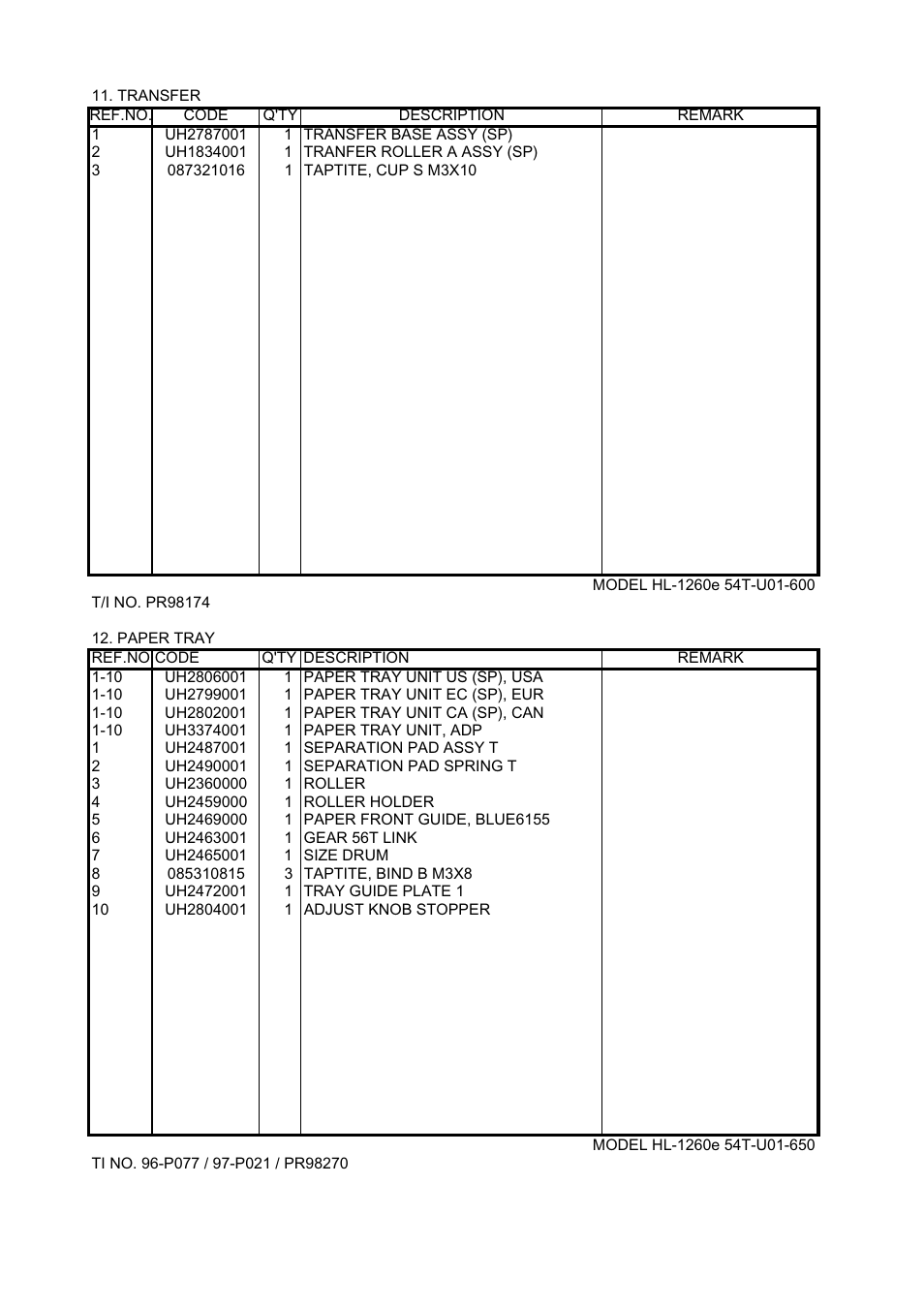 Brother HL-1260 User Manual | Page 204 / 483