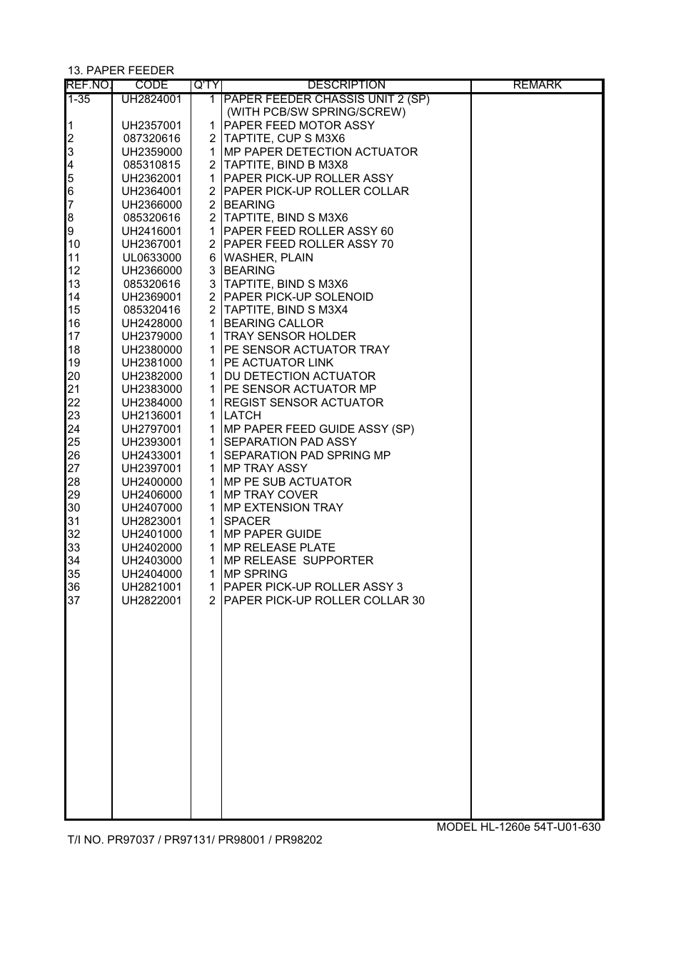Brother HL-1260 User Manual | Page 206 / 483