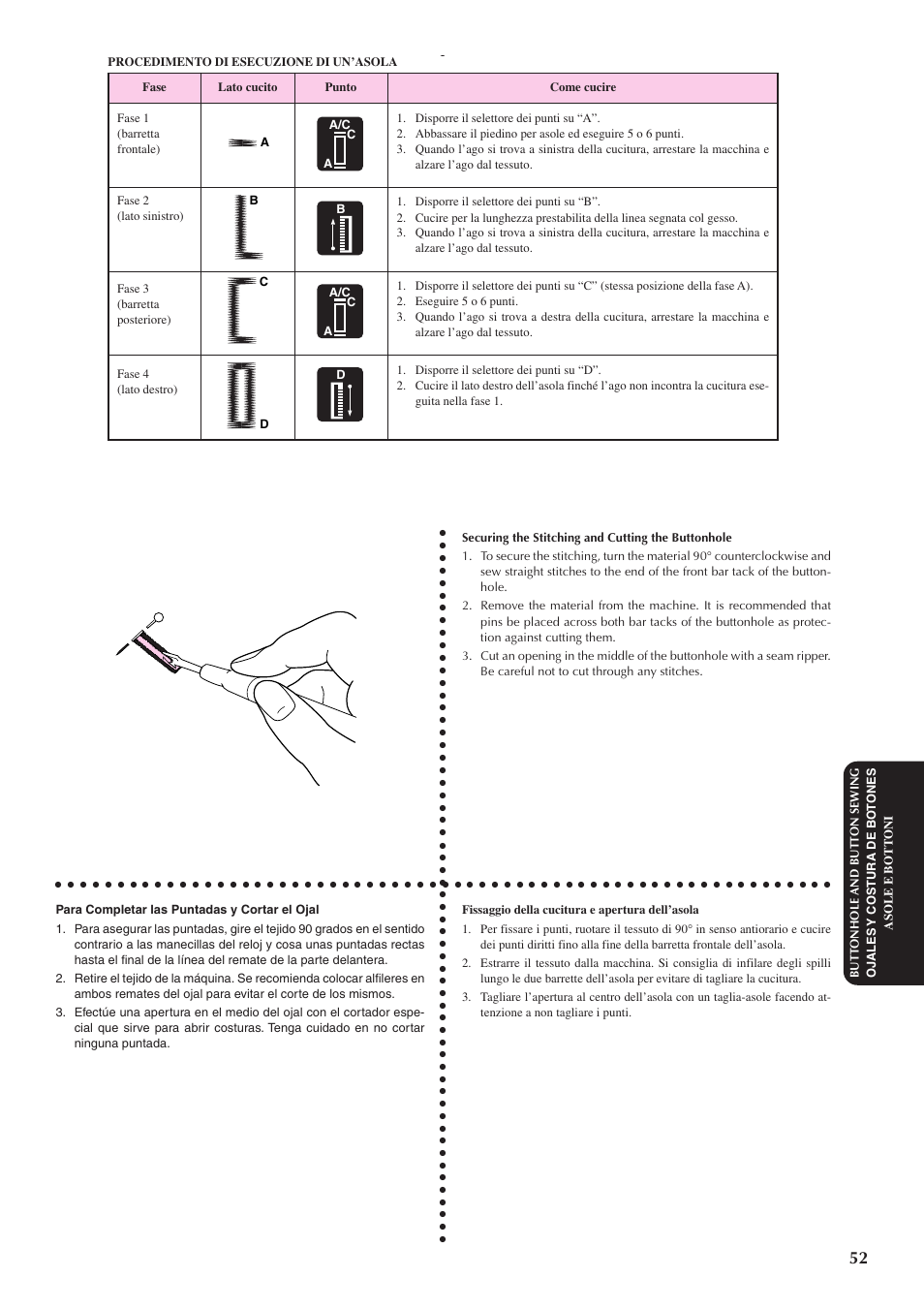 Brother XL5100 User Manual | Page 60 / 85