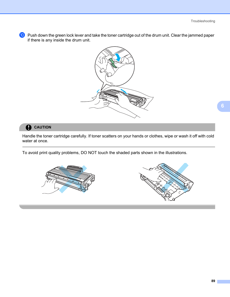 Caution | Brother HL-2140 User Manual | Page 97 / 138