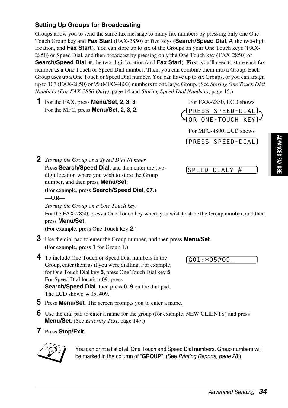 Brother 4800 User Manual | Page 45 / 174