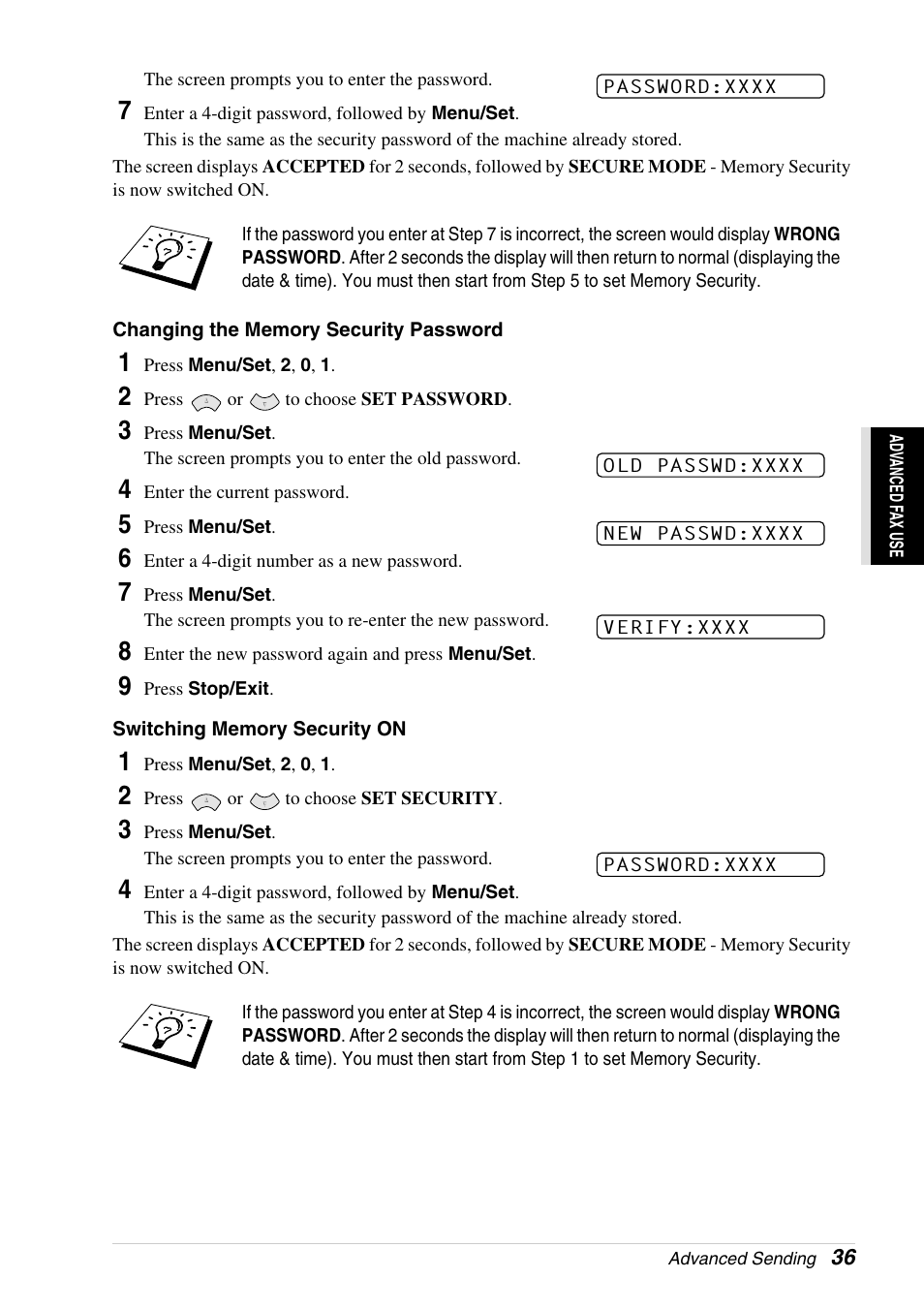 Brother 4800 User Manual | Page 47 / 174