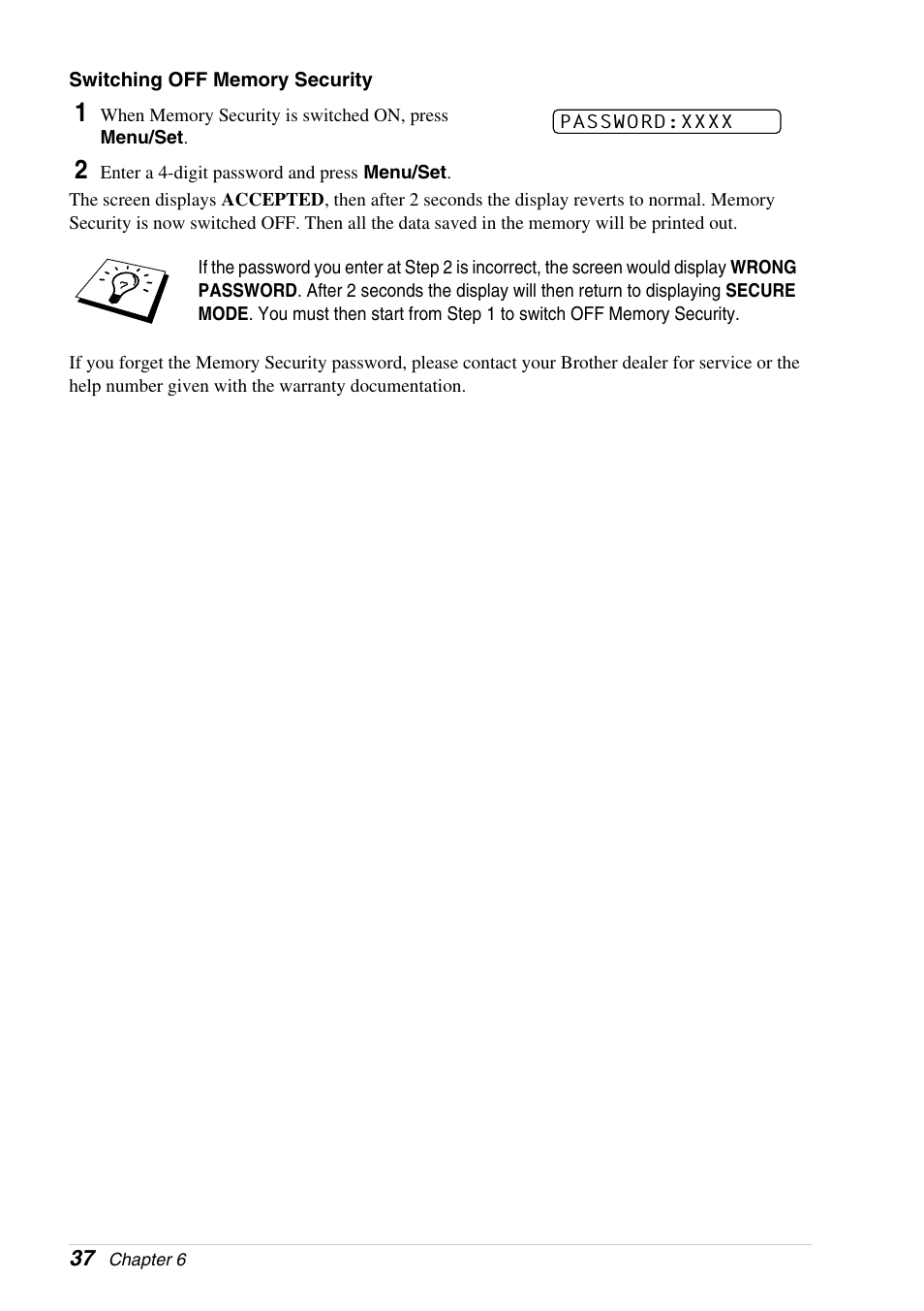 Brother 4800 User Manual | Page 48 / 174
