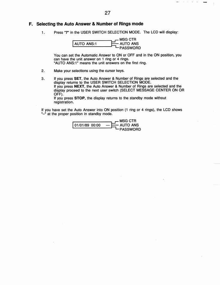 Brother FAX-210 User Manual | Page 36 / 68