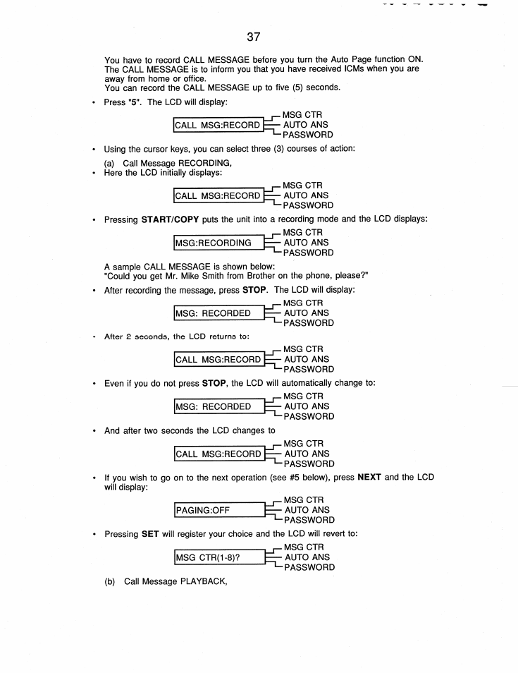 Brother FAX-210 User Manual | Page 46 / 68
