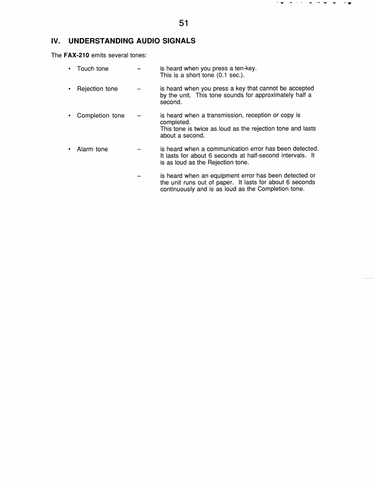 Brother FAX-210 User Manual | Page 60 / 68