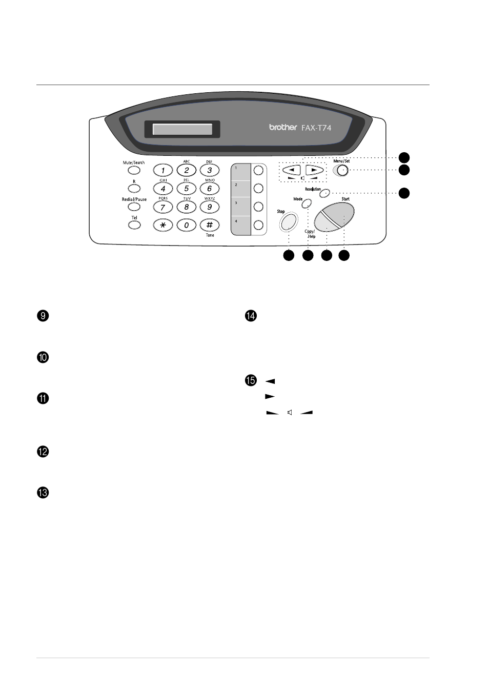 Brother T74 User Manual | Page 20 / 98
