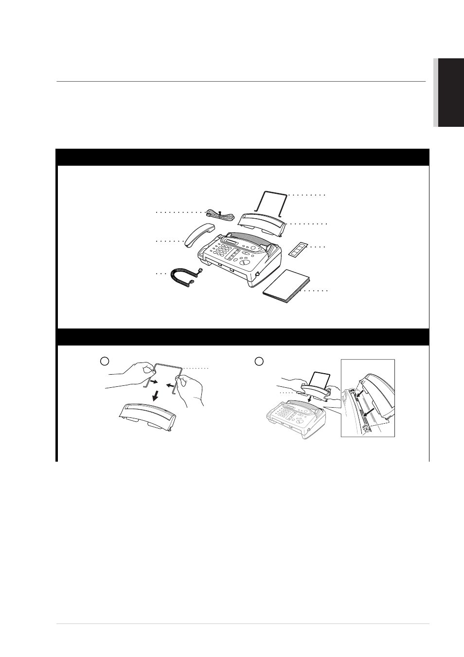 Preparation and simple use guide, Simple steps to prepare and use the machine | Brother T74 User Manual | Page 7 / 98