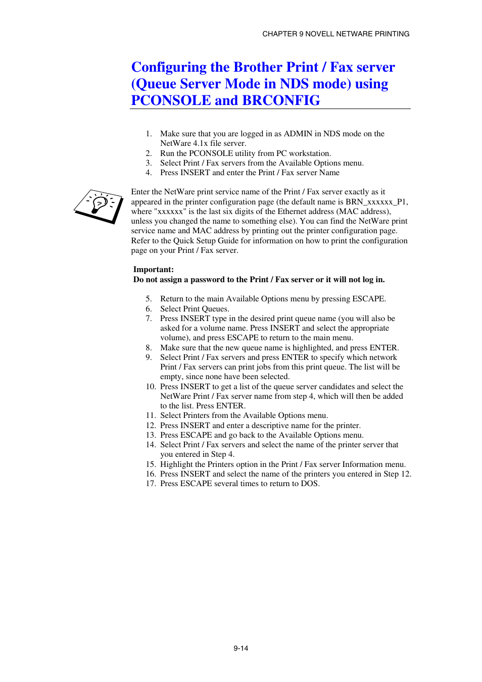 Brother NC8100H User Manual | Page 101 / 181