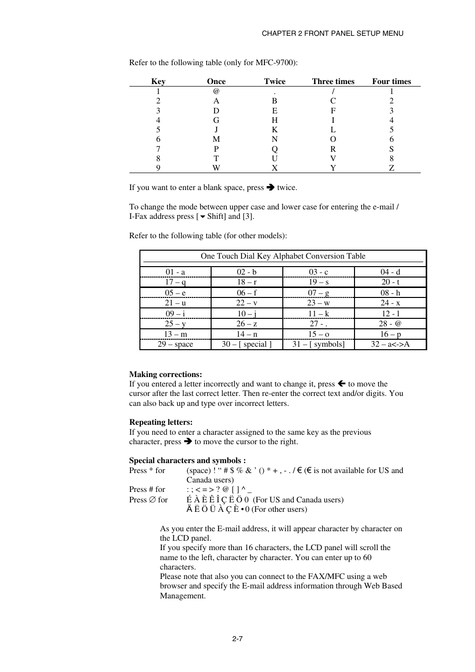 Brother NC8100H User Manual | Page 30 / 181