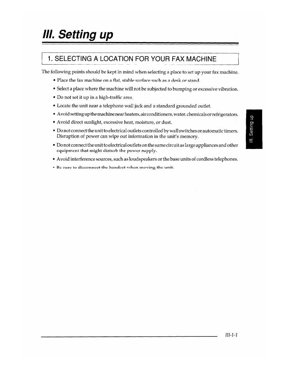 Setting up | Brother FAX-400 User Manual | Page 97 / 132